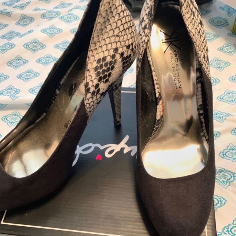 Snake Skin Heels